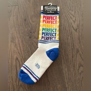 "Perfect" Rainbow Pride Crew Socks